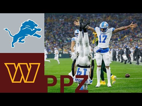 Detroit Lions vs. Washington Commanders | 2024-25 NFL Divisional Round Highlights