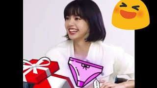 Best gift that Lisa ever received! &quot;Underwear from ROSÉ &quot; | CHAELISA