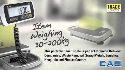 CAS PB Portable Bench Scale Australia