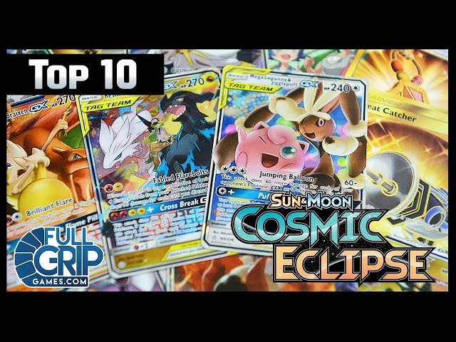 Top 10** Cosmic Eclipse Pokemon Cards - YouTube Top 10** Cosmic Eclipse Pokemon Cards - YouTube