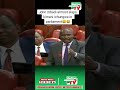 you came to parliament juzi dont lecture me #ruto #gachagua #shorts #shortvideo