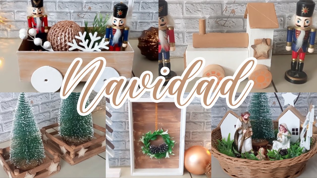 ✨️🎄5 INCREÍBLES IDEAS PARA DECORAR EN ESTAS FIESTAS NAVIDEÑAS🎅