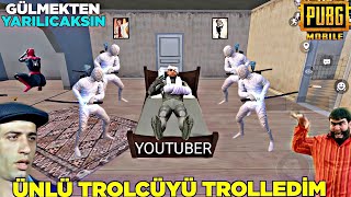 Ünlü Trolcüyü Trolledi̇m Şok Oldu %99 Komedi̇ %31 Pusu Pubg Mobi̇le Komi̇k Montaj