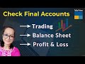 How to Check Final Account in Tally Prime | Trading, Profit &amp; Loss, Balance Sheet | Tally in Hindi