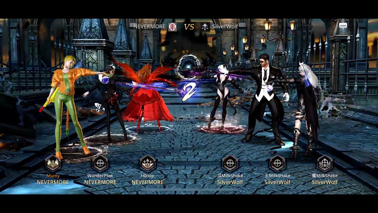 Darkness Rises EU 4 IV 22 GPvP team Wizard Witch Assassin