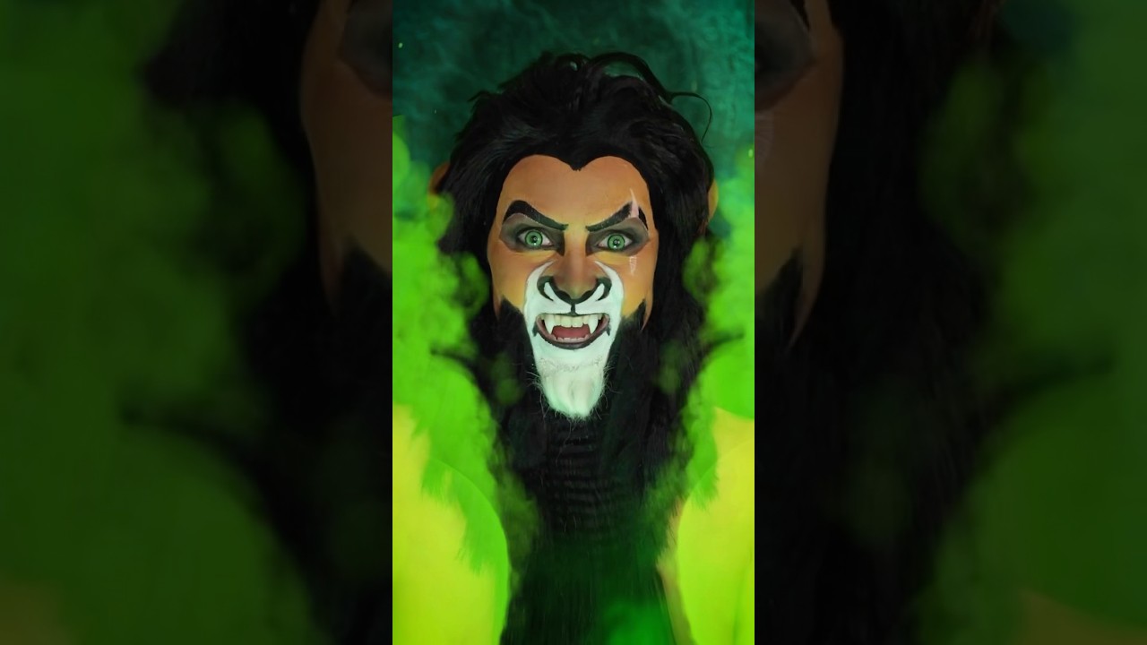 Scar - The Lion King makeup 
