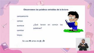 Primary School | Language and Literature - 3rd Grade | Spelling Rules: Use of M before B and P