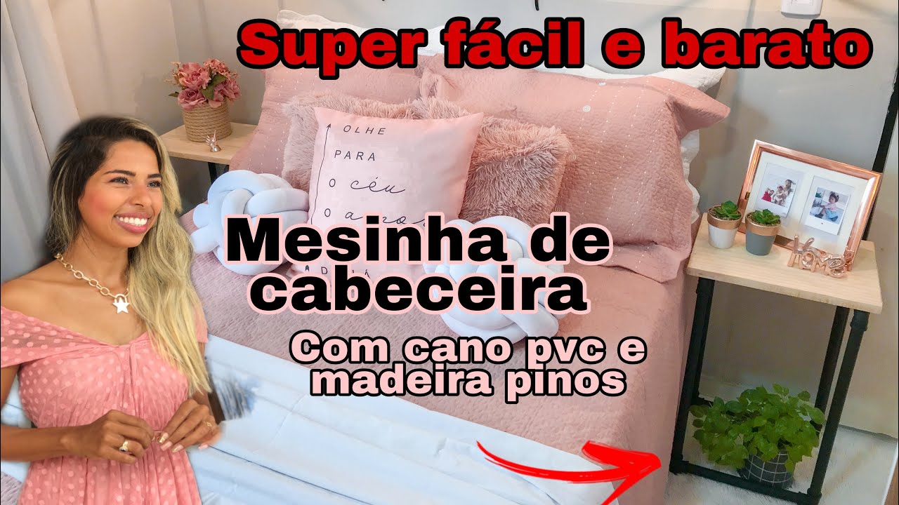 Faça você mesmo - Criado mudo fácil e barato