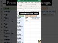 Distinct count in excel #exceltutorial #excelitricks #excel