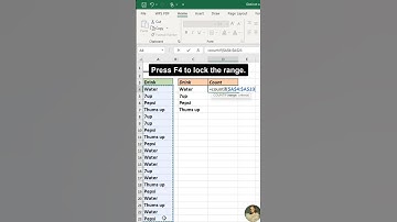 Distinct count in excel #exceltutorial #excelitricks #excel