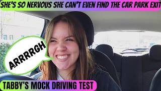 12 Days Until Her Real Driving Test...and Tabby's Mock Driving Test Goes Very Wrong