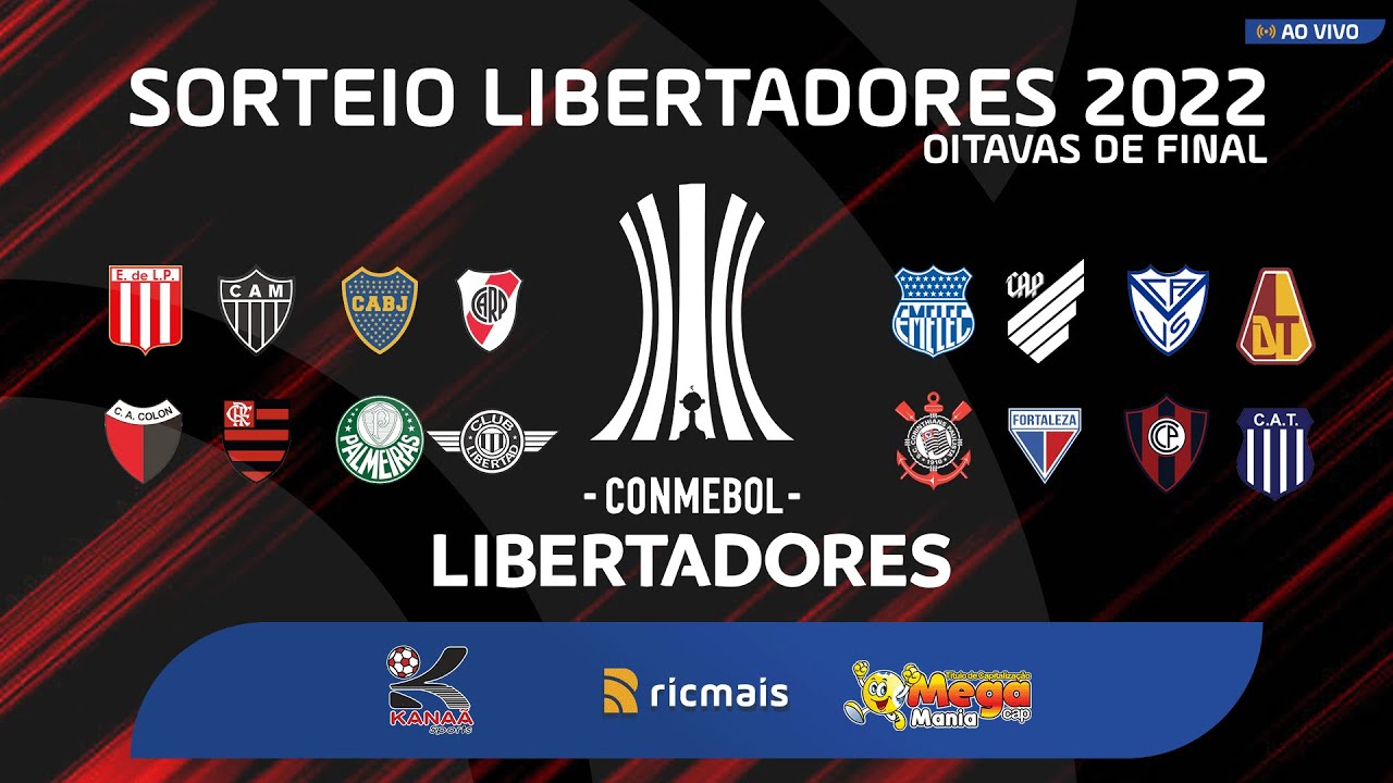 É hoje! Horário, onde assistir e potes do sorteio das oitavas de final da  Libertadores