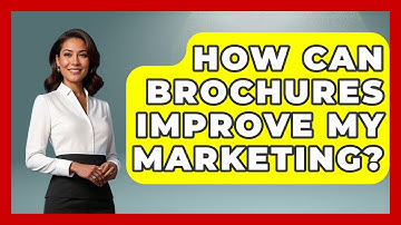 How Can Brochures Improve My Marketing? - Graphic Design Nerd