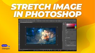 How to Stretch Image in Photoshop