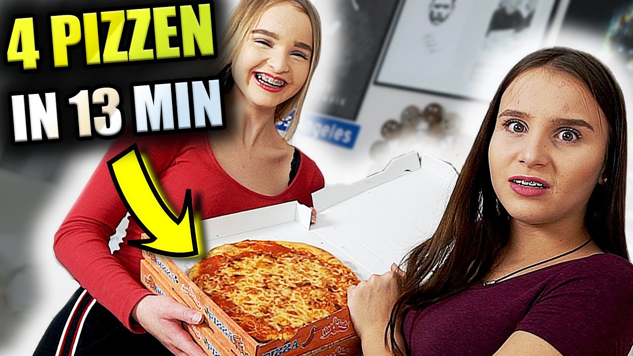 PIZZASÜCHTIGE will Rekord von UNGE brechen ! - Celina