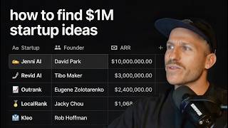 I Asked 20 Founders: How to Find a $1M Startup Idea