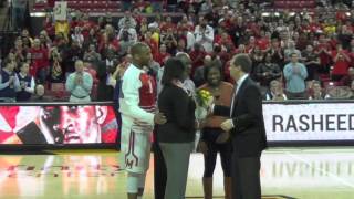 Maryland Terps Basketball Senior Night 2016