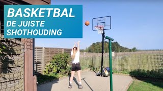 Thuis Sporten Basketbal - De Juiste Shothouding