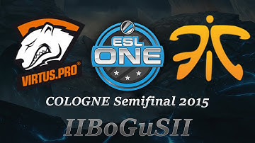 Virtus.Pro vs Fnatic [Inferno] - Map 2 - ESL ONE Cologne Semifinal 2015 - CS:GO