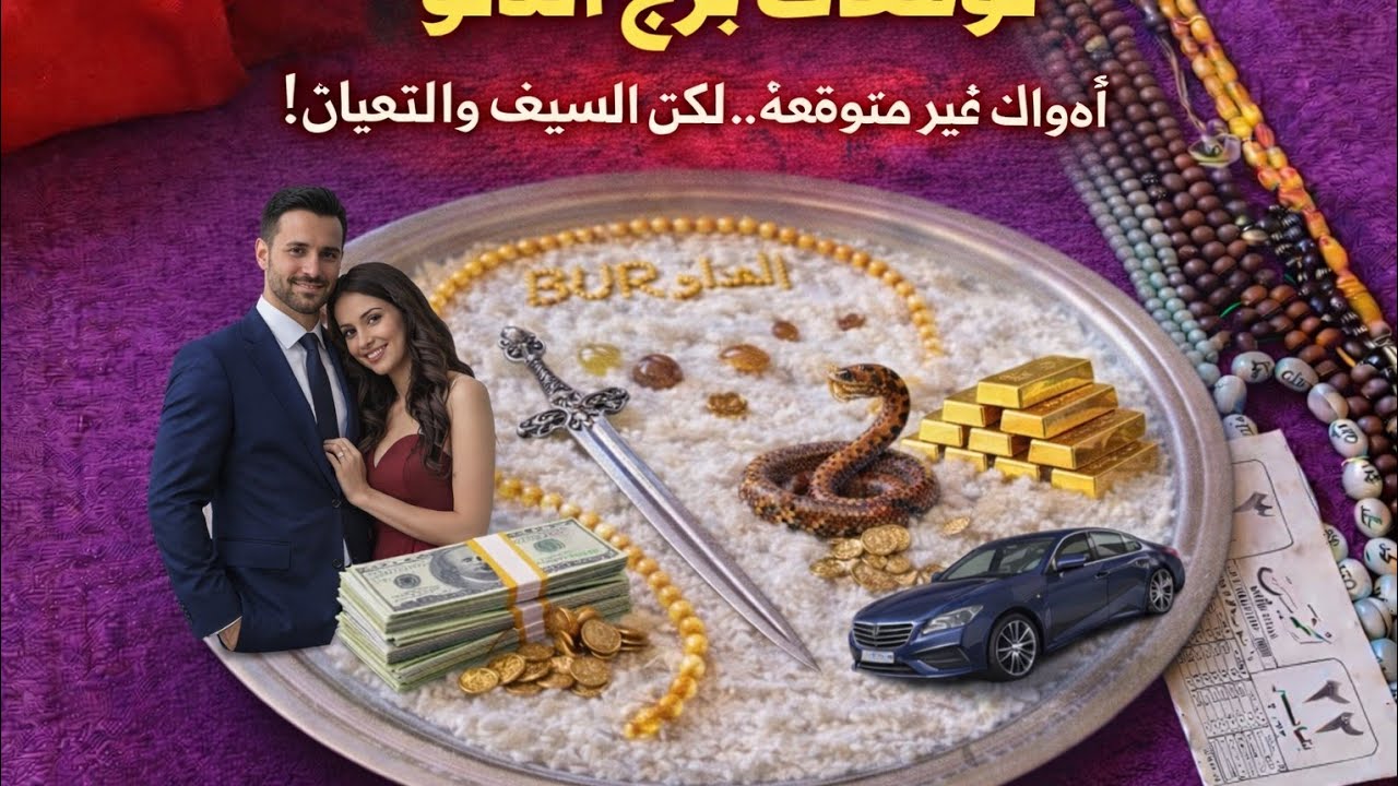 برج الدلو اليوم 📿 اقوى قراءه تفصيليه بي التاروت ✍️ 2026👌