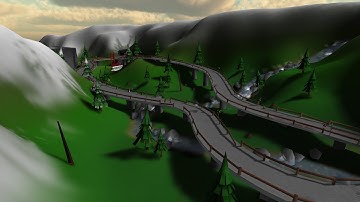 Re-Volt(RVGL): Route-77, 16 Cars, 4 Laps