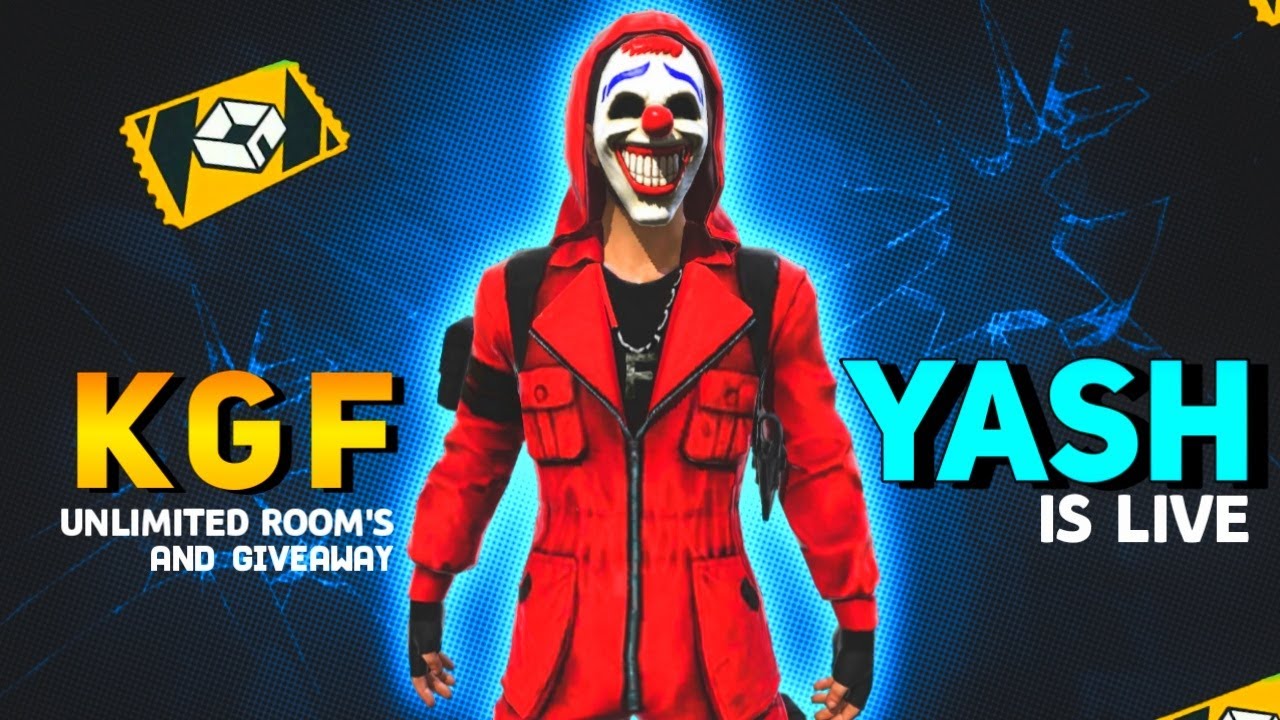 FREE FIRE LIVE IN TELUGU / FUNNY ROOMS AND GIVEAWAY🎁 - YouTube