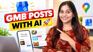How to Write SEO-Friendly Google Business Profile Posts Using AI | Step-by-Step Guide| Digital Dhanu