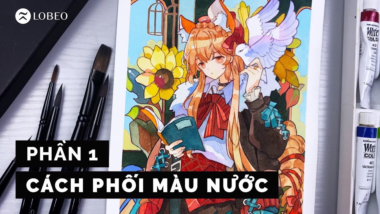 Tut] Hướng dẫn cách phối màu nước Phần 1 | How to match watercolor ...