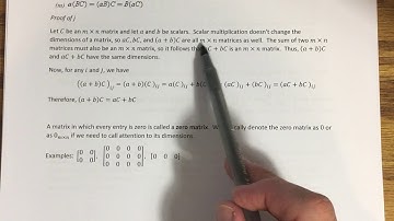 1.4 - Inverses; Algebraic Properties of Matrices (Part 1)