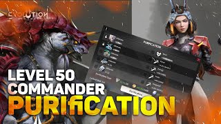 Information Level 50 Commander Purification | Eternal Evolution Update