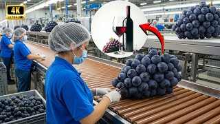 Inside A Mega Winery: How Millions Of Bottles Are Made Daily!