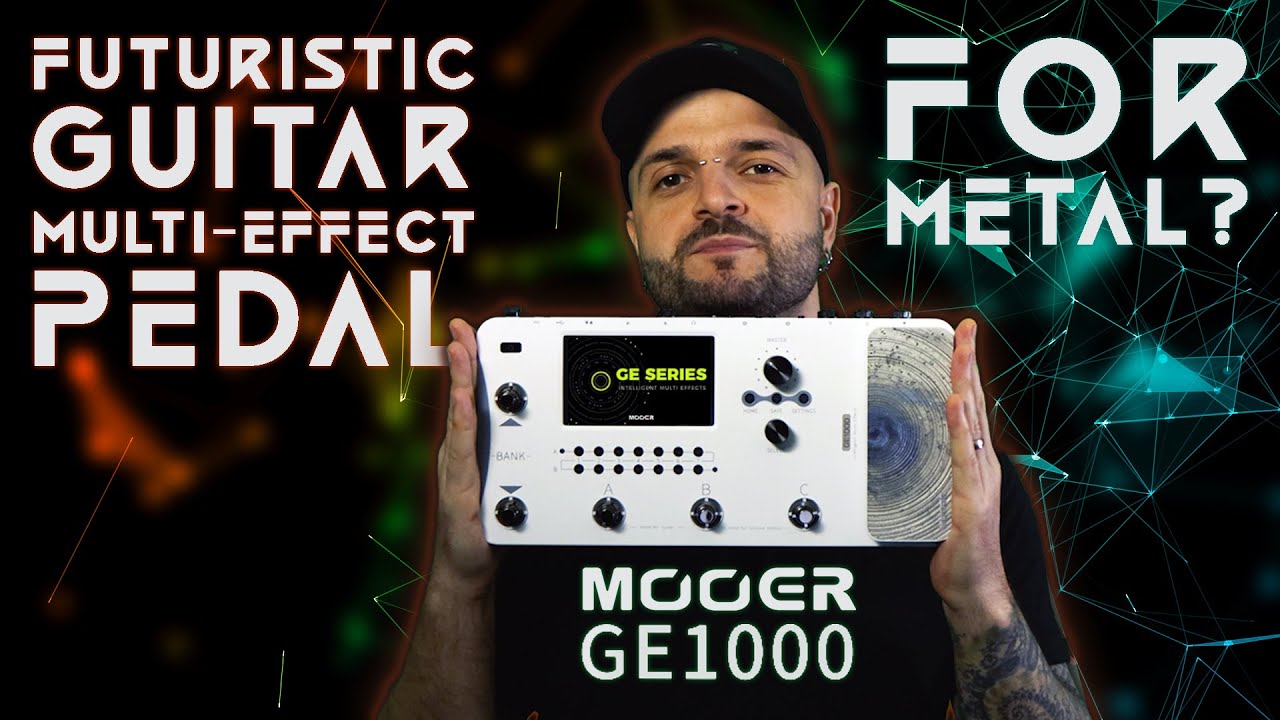 MOOER GE1000 ◻️ Футуристическая гитарная мультиэффект-педаль! 💫