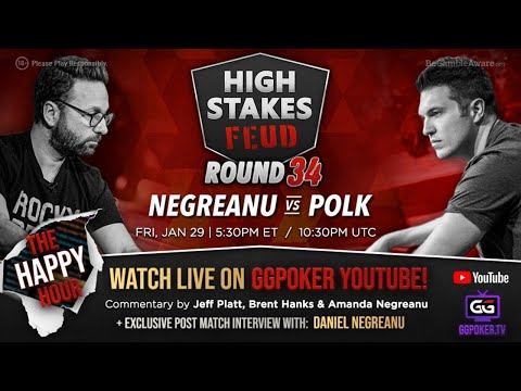 High Stakes Feud | Negreanu vs Polk | Round 34 | Exclusive Interview with DNegs