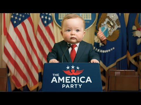 Baby Elon Musk Finally Launches His America Party!