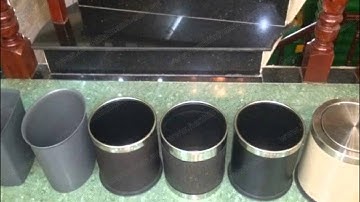 thùng rác inox, thùng rác inox văn phòng, thùng rác inox văn phòng giá rẻ, thùng rác hành lang