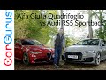 Alfa Romeo Giulia Quadrifoglio vs Audi RS5 Sportback: Head-to-head test | CarGurus UK