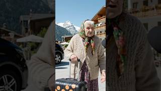 Babcia nie jest zadowolona z niczego. #polska #śmieszne #dlaciebie #austria #wakacje  #zabawa