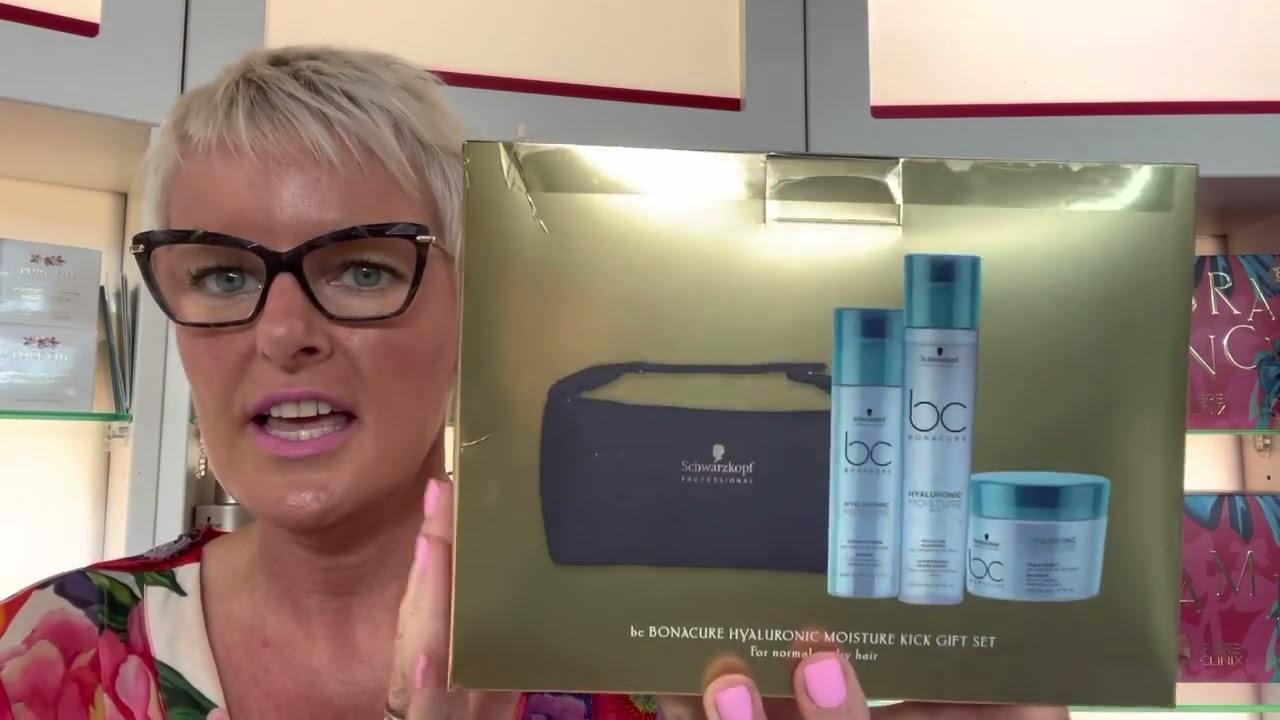 BC Moisture kick shampoo, moisture spray, treatment 