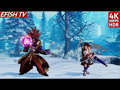 Amakusa vs Hisame Shizumaru (Hardest AI) - Samurai Shodown