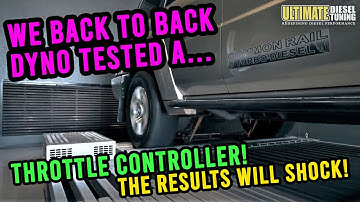 Throttle Controller tested on our dyno! Do they give your rig more power down low & less turbo lag?
