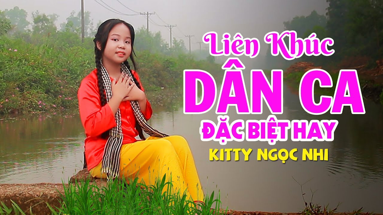 Liên Khúc Dân Ca _ Mưa Trên Quê Hương_ Đất Phương Nam_ Nhạc Thiếu Nhi Hay_Nhất_ kitty Ngọc Nhi