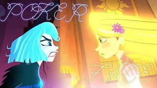 PokerFace//Edit//Tangled the series//Cassandra Vs Rapunzel//