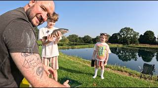 Family Trout Fishing Adventure — Catching & Cooking Rainbow Trout Outdoors