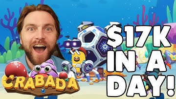 HOW I MADE 17K IN 1 DAY FROM THE CRABADA TOKEN!