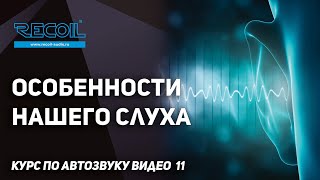 Что с нашим слухом не так? Нелинейность, маскировка, эффект Хааса. Курс по Автозвуку видео №11