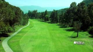 DeBell Golf Course Burbank Ca, Aerial Flyover - Hole 13