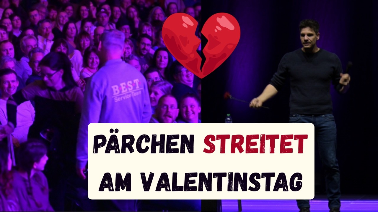 Pärchen STREITET in der Comedy Show! - Alain Frei