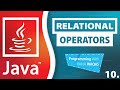 #10 JAVA | Relational Operators | Part 3 Operators | Programming with Rana Waqas