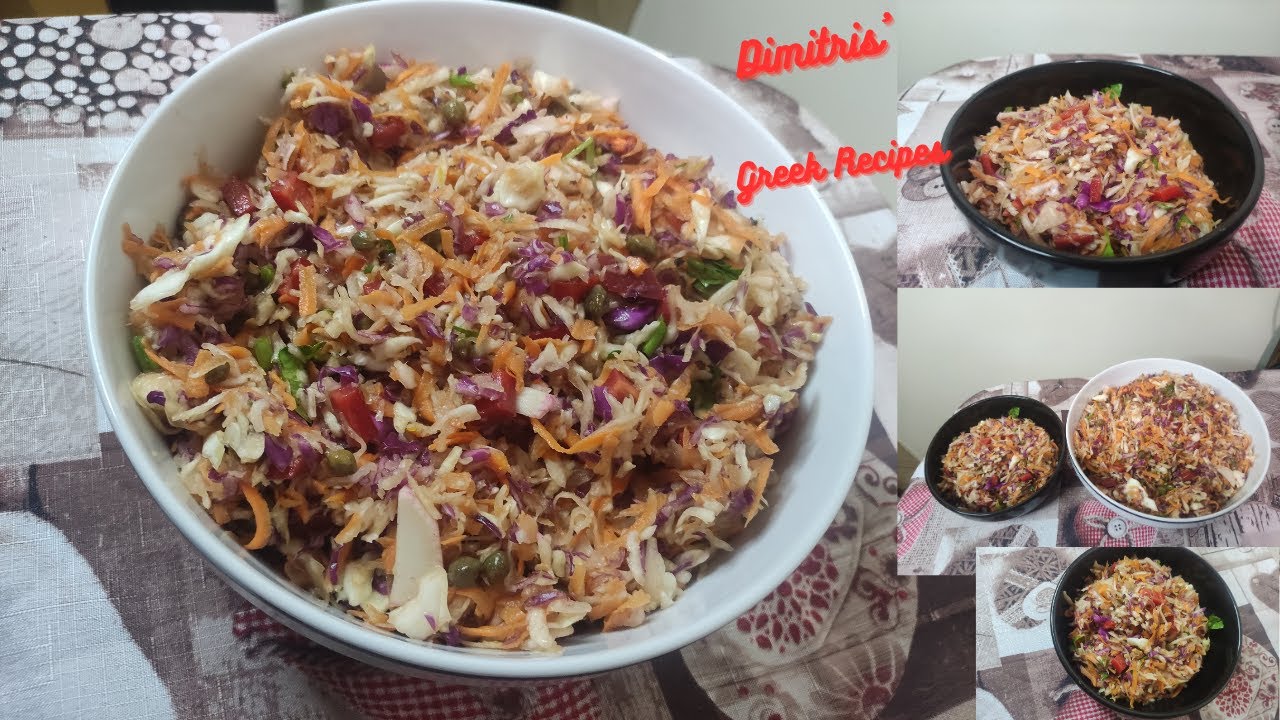 Παραδοσιακή, δροσερή Πολίτικη σαλάτα