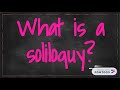 Monologue vs soliloquy
